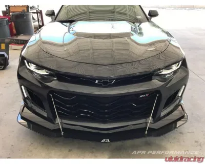 APR Performance Carbon Fiber Front Wind Splitter Chevrolet Camaro ZL1 2017-2024 - CW-601722