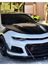 APR Performance Carbon Fiber Front Wind Splitter Chevrolet Camaro ZL1 1LE 2017-2024                                     - CW-601821 - Image 4