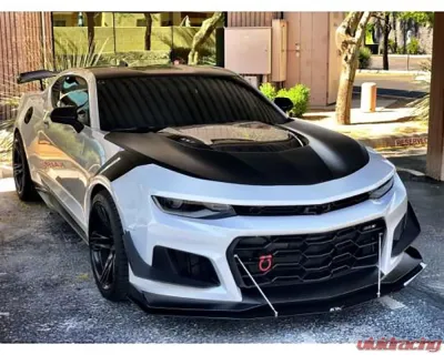 APR Performance Carbon Fiber Front Wind Splitter Chevrolet Camaro ZL1 1LE 2017-2024 - CW-601821