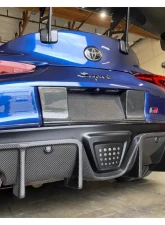 APR Performance Carbon Fiber Cooling Plates Center Piece Toyota Supra A90 | 91 2020-2023                                     - CF-330901 - Image 9