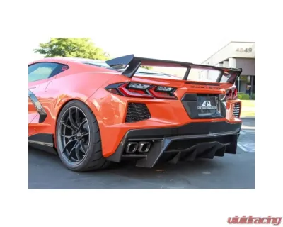 APR Performance Carbon Fiber Rear High Wing Chevrolet Corvette C8 Chevrolet Corvette C8 - AS-106800
