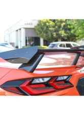 APR Performance Carbon Fiber Rear High Wing Chevrolet Corvette C8 Chevrolet Corvette C8                                     - AS-106800 - Image 3
