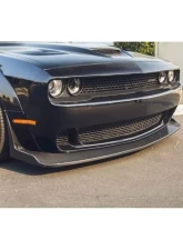 APR Performance Carbon Fiber Front Air Dam | Lip Wide Body Dodge Challenger Hellcat 2015-2023                                     - FA-723018 - Image 3