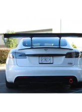 APR Performance GTC-500 71" Carbon Fiber Adjustable Wing Tesla Model S Plaid 2021+                                     - AS-107121 - Image 2