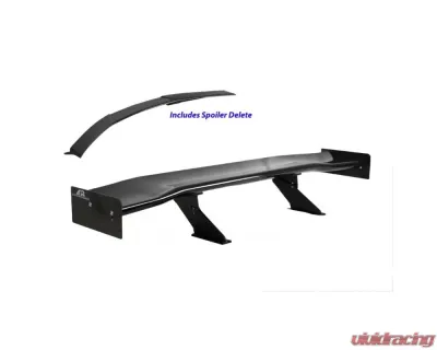 APR Performance Carbon Fiber GTC-500 71" Adjustable Wing w/ Spoiler Delete Chevrolet Corvette C8 | C8 Z06 2020+ - AS-107189