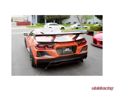 APR Performance Carbon Fiber GTC-500 71" Adjustable Wing w/ Spoiler Delete Chevrolet Corvette C8 | C8 Z06 2020+ - AS-107189