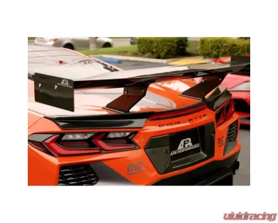 APR Performance Carbon Fiber GTC-500 71" Adjustable Wing w/ Spoiler Delete Chevrolet Corvette C8 | C8 Z06 2020+ - AS-107189