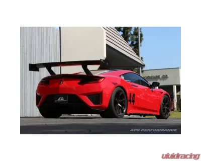APR Performance GTC-500 74" Carbon Fiber Adjustable Wing Acura NSX 2016-2022 - AS-107426
