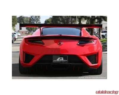APR Performance GTC-500 74" Carbon Fiber Adjustable Wing Acura NSX 2016-2022 - AS-107426
