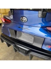 Carbign Craft License Plate Backing Toyota Supra A90 2020-2024                                     - CBX-SUPRALIC - Image 3