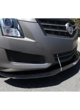 APR Performance Carbon Fiber Front Wind Splitter Cadillac ATS Sedan 2012-2019                                     - CW-688066 - Image 2