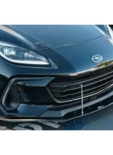 APR Performance Carbon Fiber Front Wind Splitter w/ Rods Subaru BRZ 2022-2024                                     - CW-822026 - Image 2