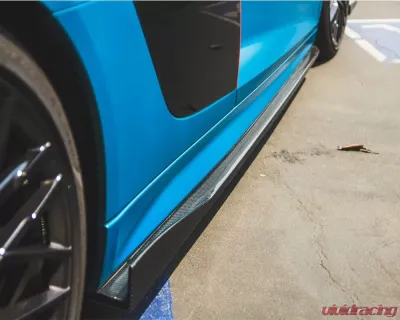 APR Performance Carbon Fiber Side Rocker Extensions | Side Skirt Audi R8 2016-2018 - FS-508686