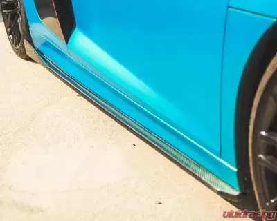 APR Performance Carbon Fiber Side Rocker Extensions | Side Skirt Audi R8 2016-2018 - FS-508686