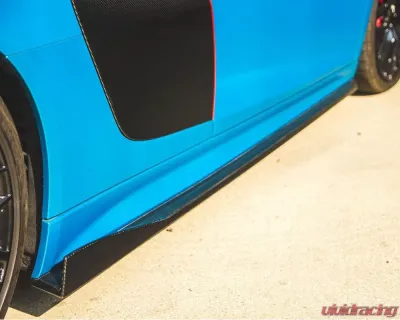 APR Performance Carbon Fiber Side Rocker Extensions | Side Skirt Audi R8 2016-2018 - FS-508686
