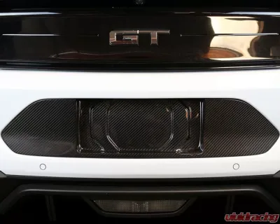 APR Performance Carbon Fiber License Plate Backing Ford Mustang Shelby GT350 S550 2018-2023 - CBX-MUGLIC