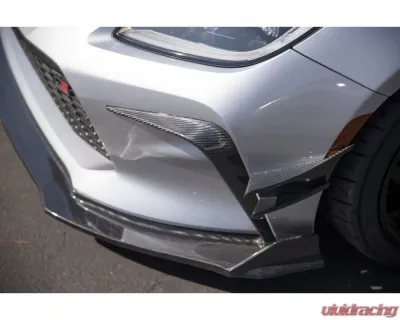 APR Performance Carbon Fiber Front Bumper Bezels Toyota GR-86 2022-2024 - CF-522050