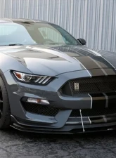 APR Performance Carbon Fiber Wind Splitter w/ Rods Ford Mustang S550 Shelby GT350R 2016+                                     - CW-201645 - Image 5