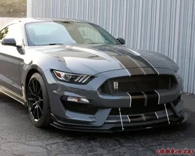 APR Performance Carbon Fiber Wind Splitter w/ Rods Ford Mustang S550 Shelby GT350R 2016+ - CW-201645