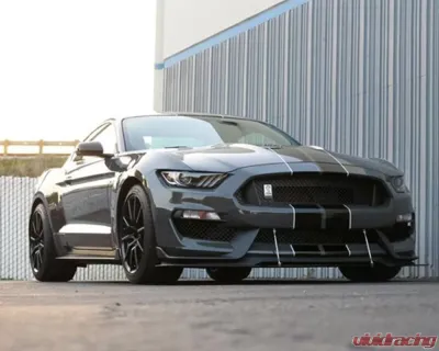 APR Performance Carbon Fiber Wind Splitter w/ Rods Ford Mustang S550 Shelby GT350R 2016+ - CW-201645