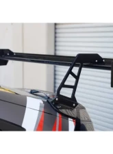 APR Performance GT-250 61" Carbon Fiber Swan Neck Wing Honda FK8 Civic Type R 2017-2021                                     - AS-406191 - Image 3