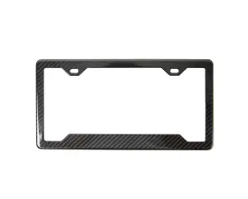 APR Performance Carbon Fiber License Plate Frame for Rectangular Holes