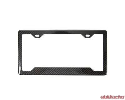 APR Performance Carbon Fiber License Plate Frame for Rectangular Holes - CBA-LICFMEI