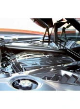 APR Performance Carbon Fiber Engine Cover Full Package Chevrolet Corvette C8 2020-2023                                     - CBE-C8ENGPKG - Image 3