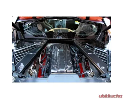 APR Performance Carbon Fiber Engine Plenum Cover Chevrolet Corvette C8 2020-2023 - CBE-C8ENG
