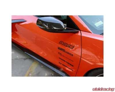 APR Performance Carbon Fiber Replacement Mirror Covers - CBM-VETTC8