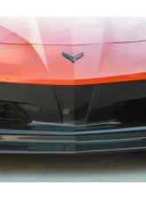 APR Performance Carbon Fiber Front Bumper Center Bezels Chevrolet Corvette C8 2020+                                     - CBX-C8CBEZEL - Image 2