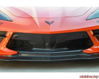 APR Performance Carbon Fiber Front Bumper Center Bezels Chevrolet Corvette C8 2020+ - CBX-C8CBEZEL