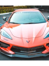 APR Performance Carbon Fiber Front Bumper Side Bezels                                     - CBX-C8SBEZEL - Image 3