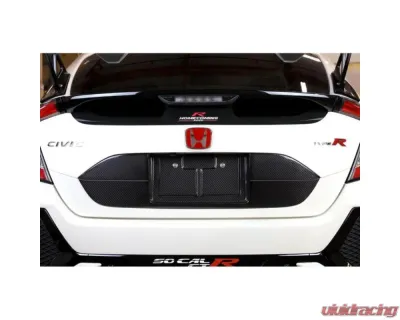APR Performance Carbon Fiber License Plate Backing Honda FK8 Civic Type R 2017-2021 - CBX-CTRLIC