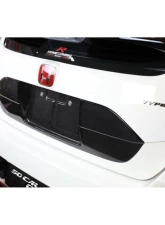 APR Performance Carbon Fiber License Plate Backing Honda FK8 Civic Type R 2017-2021                                     - CBX-CTRLIC - Image 3