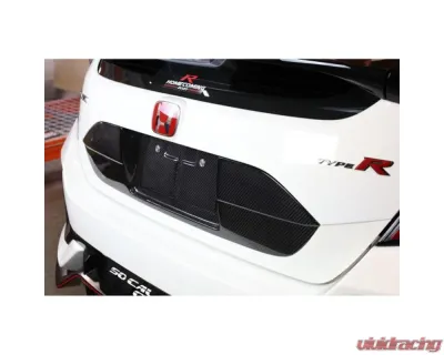APR Performance Carbon Fiber License Plate Backing Honda FK8 Civic Type R 2017-2021 - CBX-CTRLIC