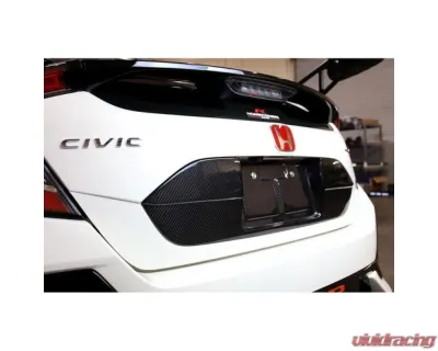 APR Performance Carbon Fiber License Plate Backing Honda FK8 Civic Type R 2017-2021 - CBX-CTRLIC