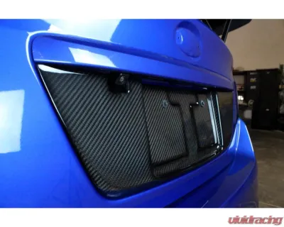 APR Performance Carbon Fiber License Plate Frame Subaru WRX | STI Sedan 2015-2021 - CBX-WRXLIC15