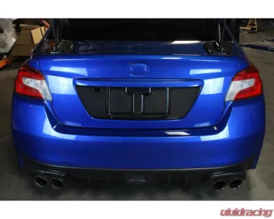 APR Performance Carbon Fiber License Plate Frame Subaru WRX | STI Sedan 2015-2021 - CBX-WRXLIC15