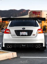 APR Performance Carbon Fiber Trunk Garnish Subaru WRX | STI 2015-2021                                     - CBX-WRXTG - Image 2