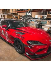 APR Performance Carbon Fiber Fender Vents Toyota Supra A90 | 91 2020-2023                                     - CF-330902 - Image 5
