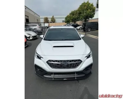 APR Performance Carbon Fiber Wind Splitter w/ Rods Subaru WRX 2022-2023 - CW-802208