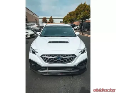 APR Performance Carbon Fiber Wind Splitter w/ Rods Subaru WRX 2022-2023 - CW-802208