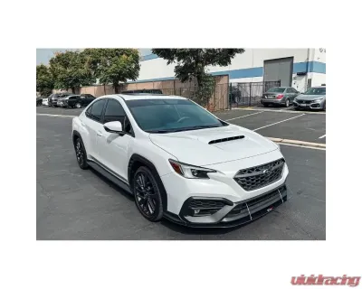 APR Performance Carbon Fiber Wind Splitter w/ Rods Subaru WRX 2022-2023 - CW-802208