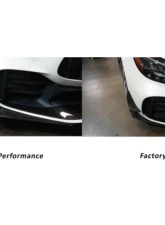 APR Performance Carbon Fiber Front Bumper Canards Mercedes-Benz AMG GTR Pro 2020                                     - AB-580052 - Image 8