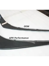 APR Performance Carbon Fiber Front Bumper Canards Mercedes-Benz AMG GTR Pro 2020                                     - AB-580052 - Image 9
