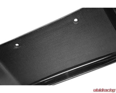 APR Performance Carbon Fiber License Plate Frame, Round Hole - CBA-LICFMEII