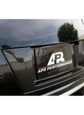 APR Performance Carbon Fiber License Plate Backing Nissan GTR R35 2017-2022                                     - CBX-R35LICIII - Image 4