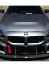 APR Performance Carbon Fiber Front Wind Splitter BMW G87 M2 2023+                                     - CW-520228 - Image 3
