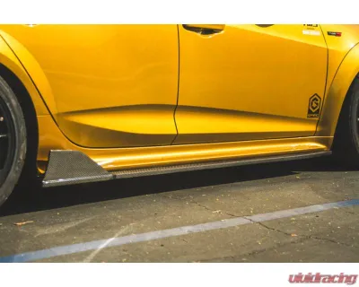 APR Performance Carbon Fiber Side Rocker Extensions | Side Skirt Acura Integra DE5 Type S 2024+ - FS-924008